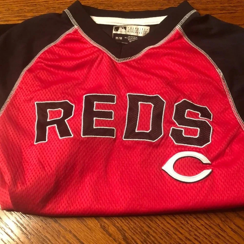 Cincinnati Reds Baseball Jersey Stitched o…